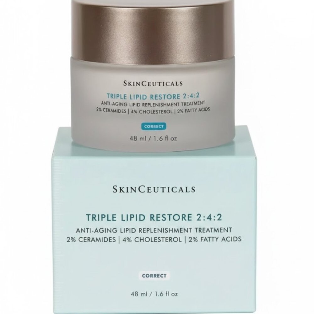 New Box SkinCeuticals Triple Lipid Restore 1.6 oz Face Cream 2:4:2, 48ml - Picture 2 of 2
